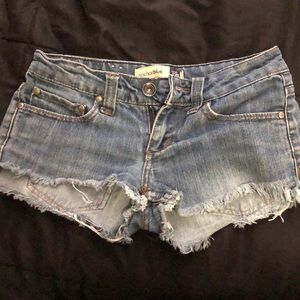 Jean shorts